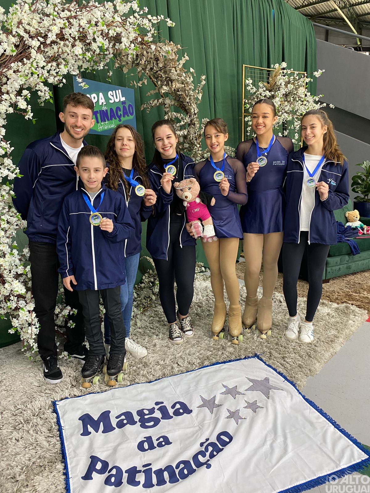 Magia da Patinação chega ao pódio na Copa Sul
