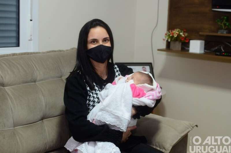 “Quando minha filha nasceu eu escutei o choro, mas não consegui ver ela”