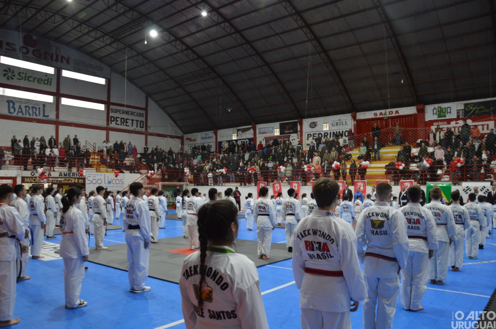 Torneio Estadual de Taekwondo reúne 300 atletas em FW