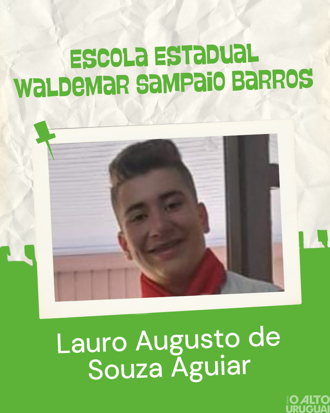 Conheça os candidatos a Vereador Mirim de FW