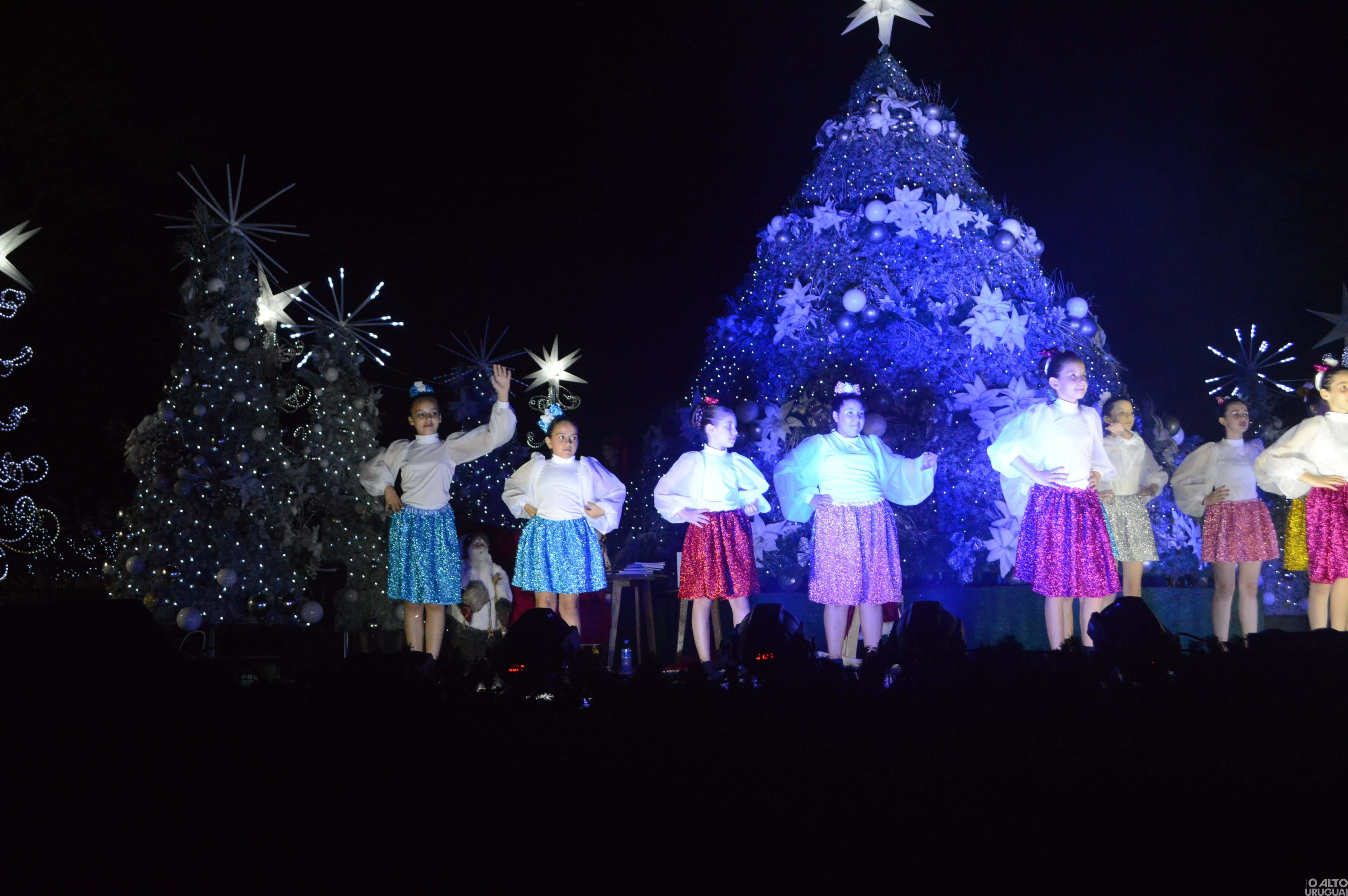 Árvore Cantante encanta noite do Frederico em Luz