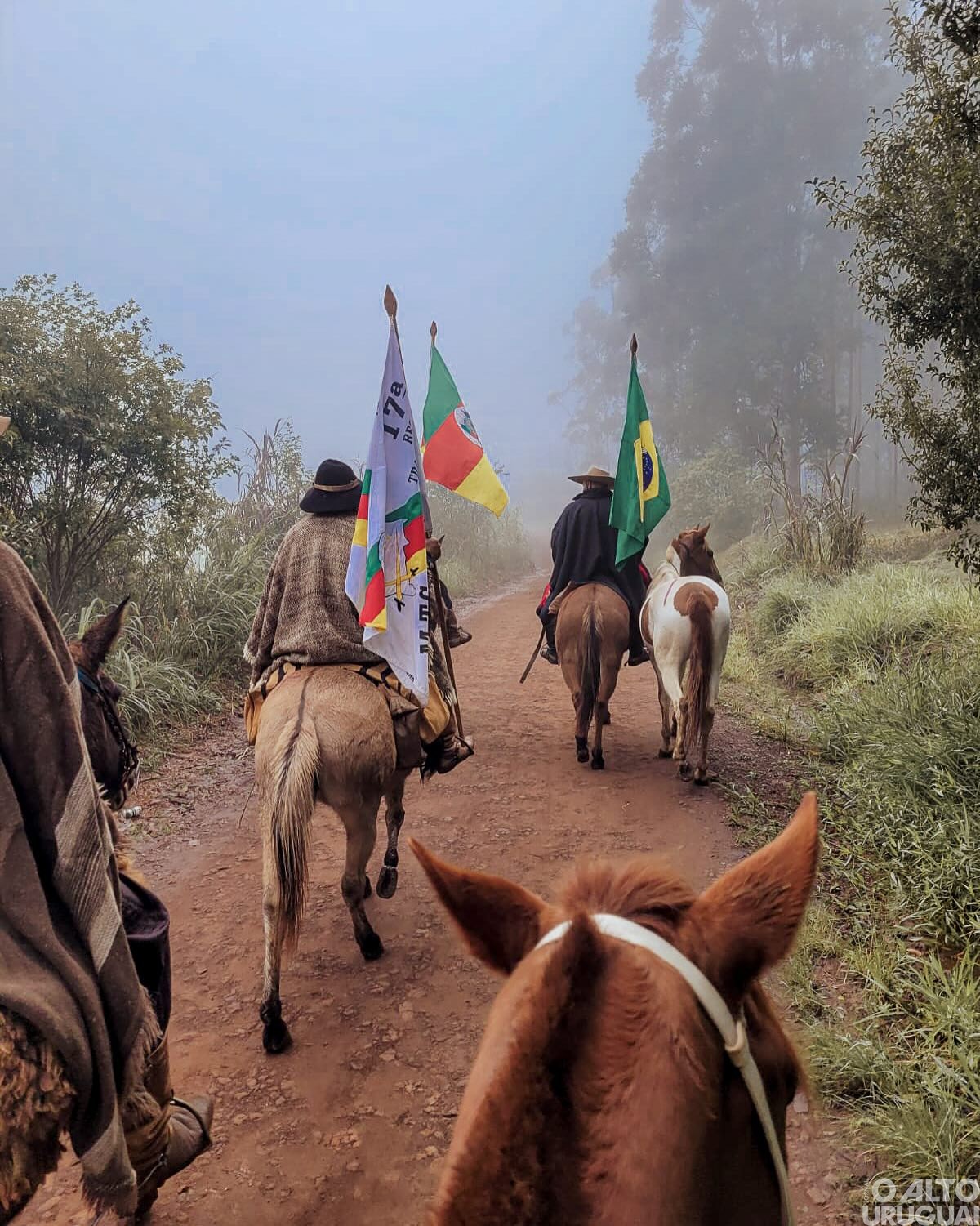 CTG Querência da Serra realiza a 20ª Cavalgada da Demarcação