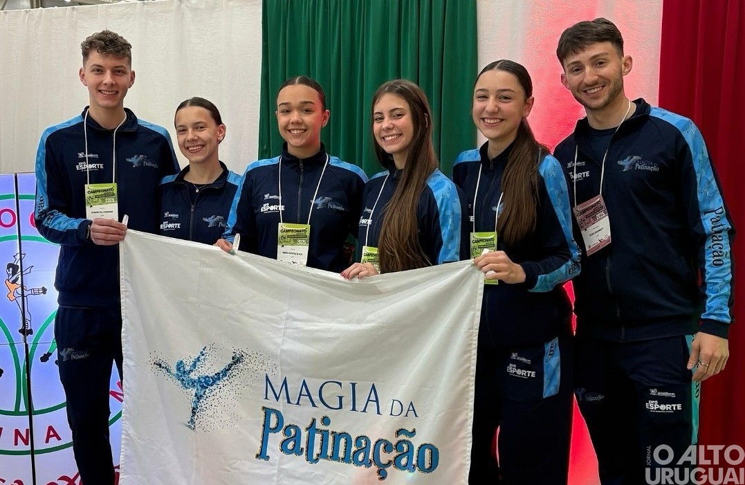 Magia da Patinação garante dois ouros no Campeonato Estadual em Santa Cruz