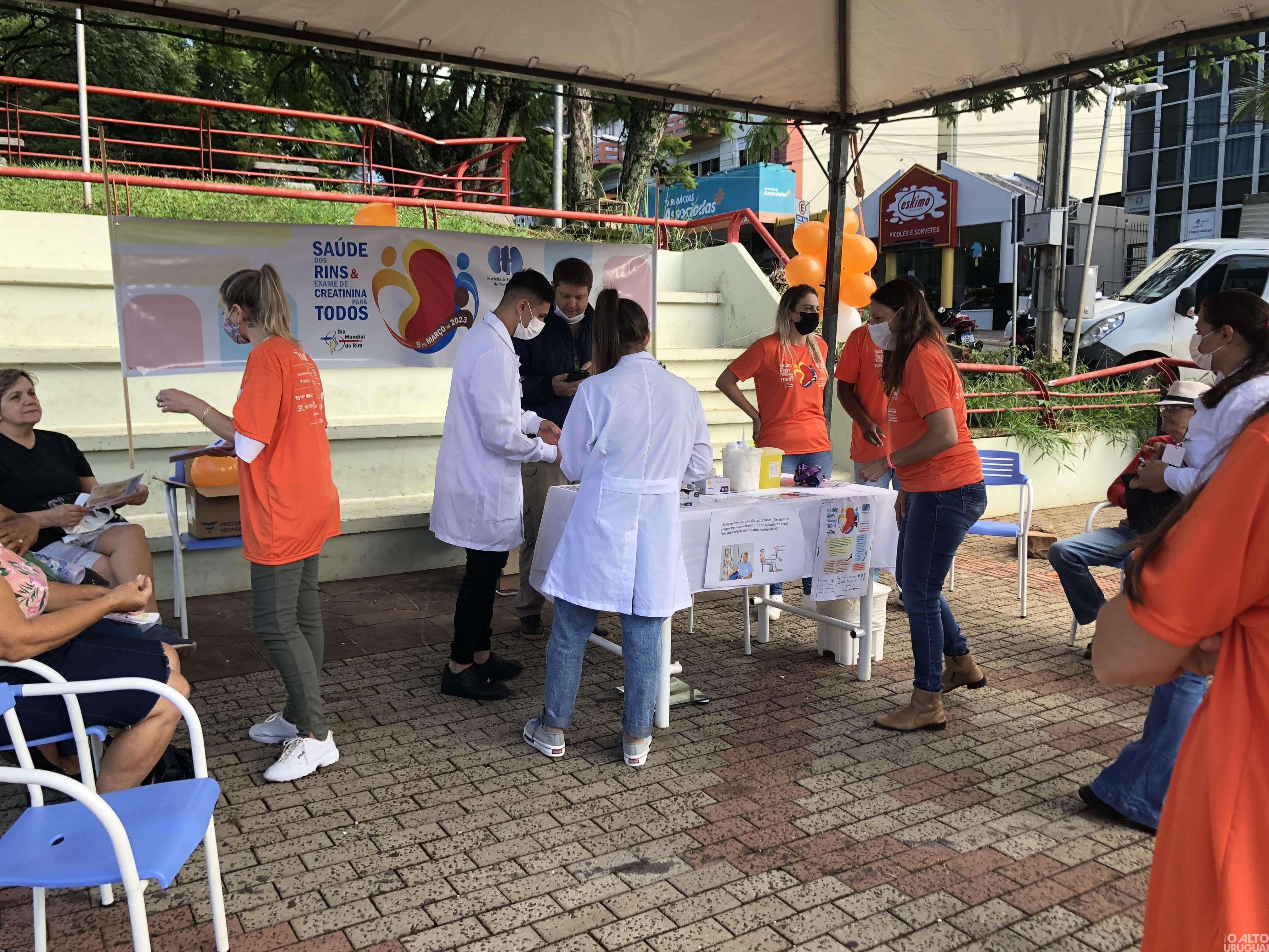 Ações de prevenção à doença renal são realizadas em FW nesta quinta-feira