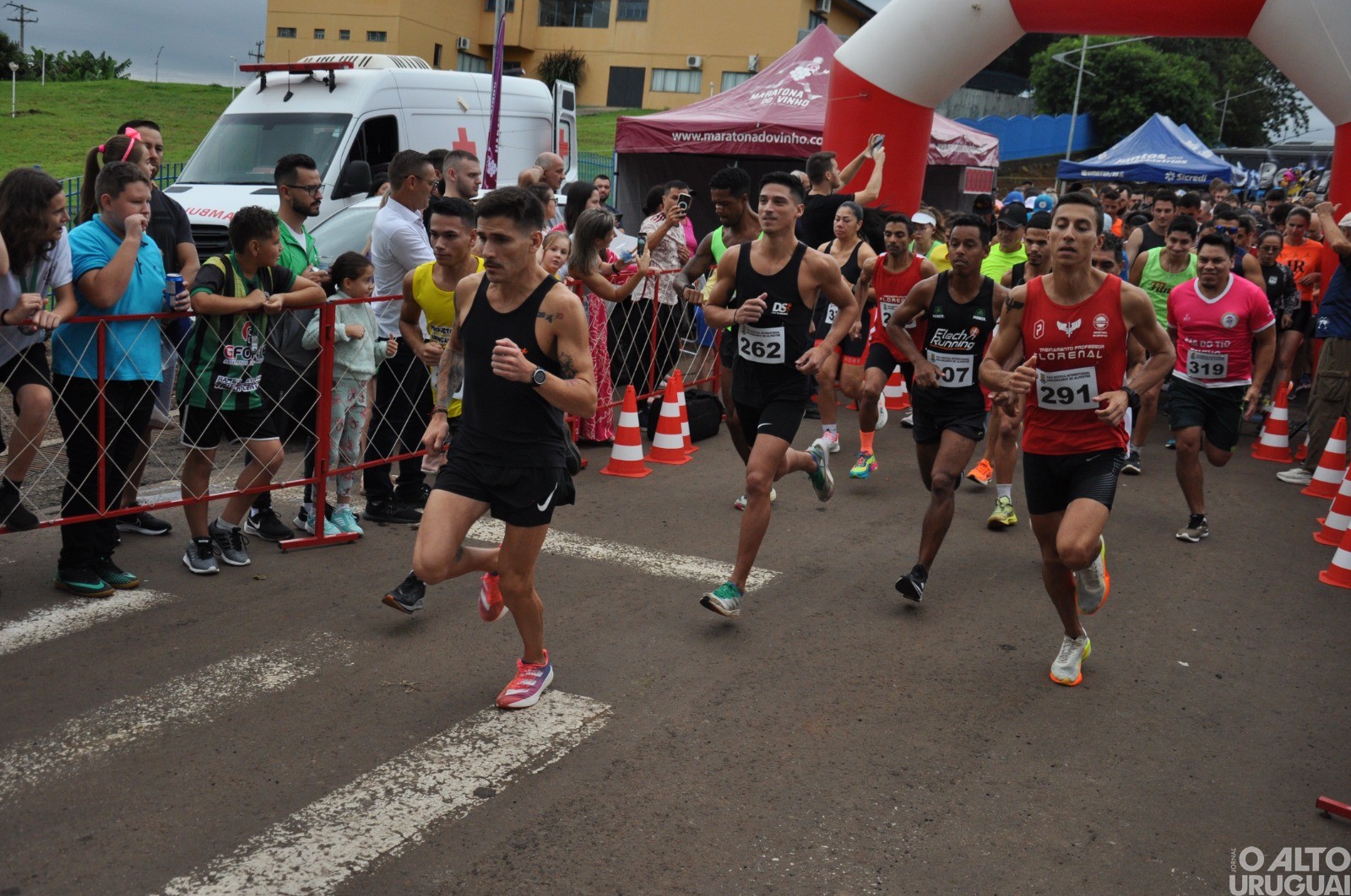 Mais de 400 atletas participam da Rústica Interestadual de Alpestre