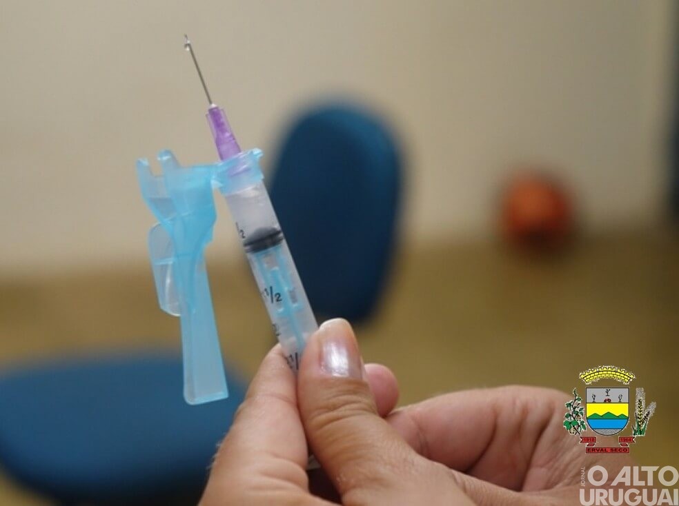 Erval Seco: vacinação para pessoas com 30 anos iniciará nesta quarta-feira