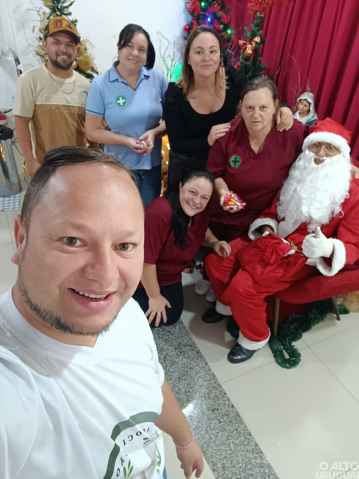 AUNP-RS leva ação de Natal a Seberi
