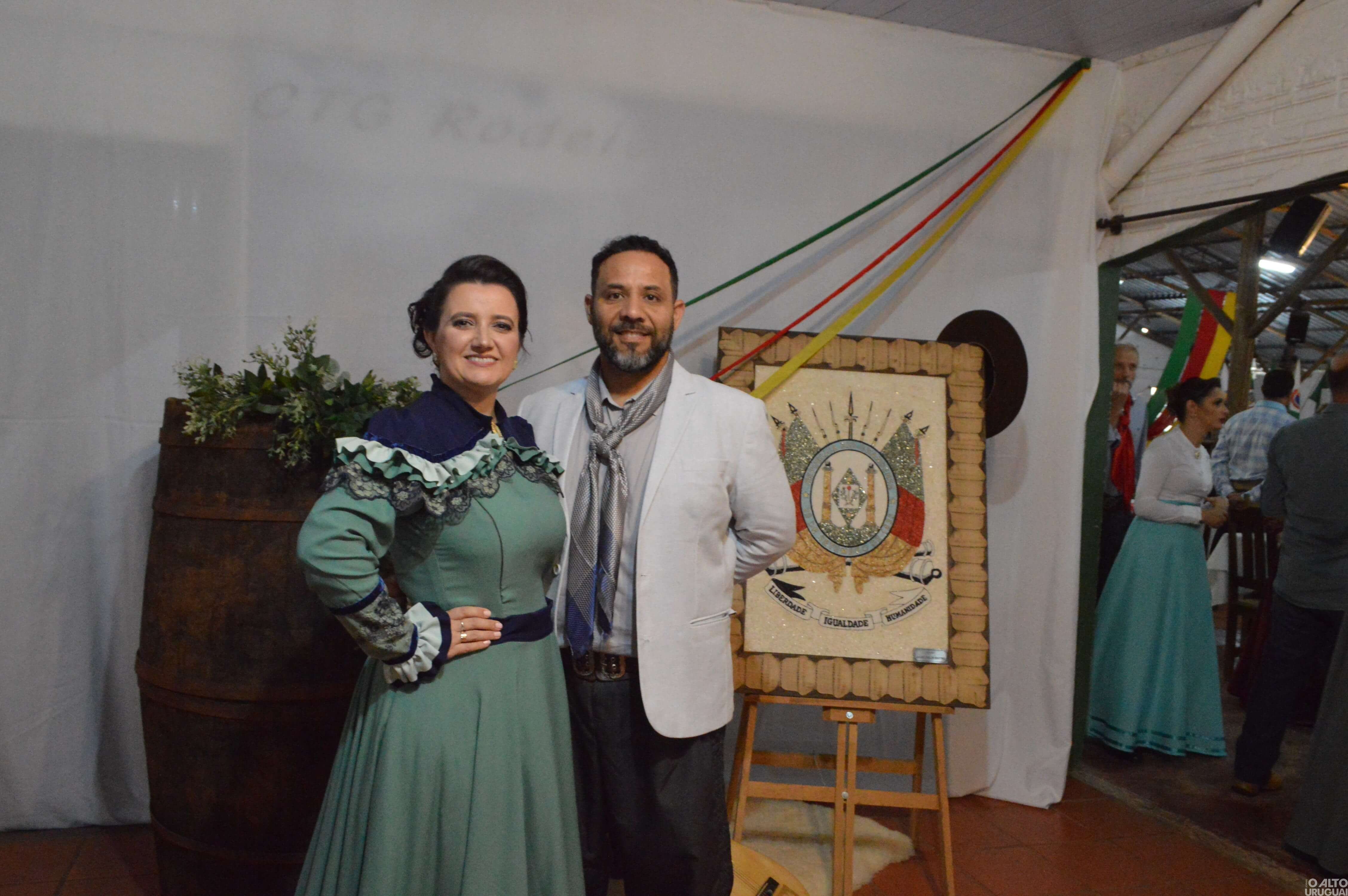 Diego Bertoletti da Rocha toma posse como patrão do CTG Rodeio da Querência