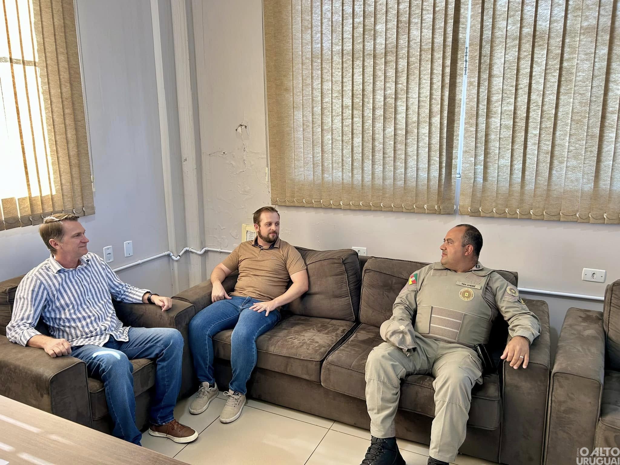 Parceria entre Brigada Militar e Prefeitura de Iraí é reforçada