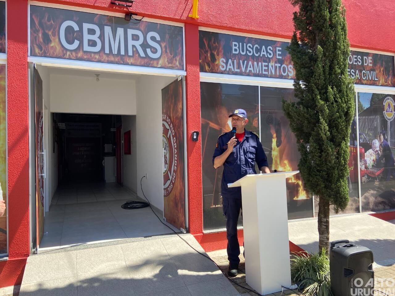 Corpo de Bombeiros de FW inaugura novas instalações