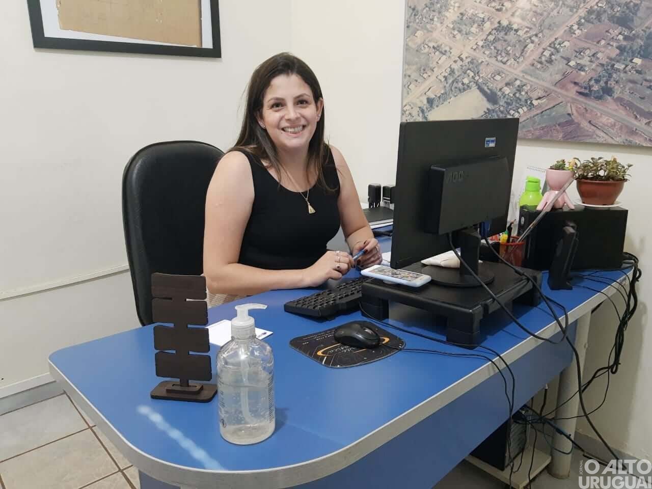 Erval Seco: Maíra Behling assume a Secretaria da Administração