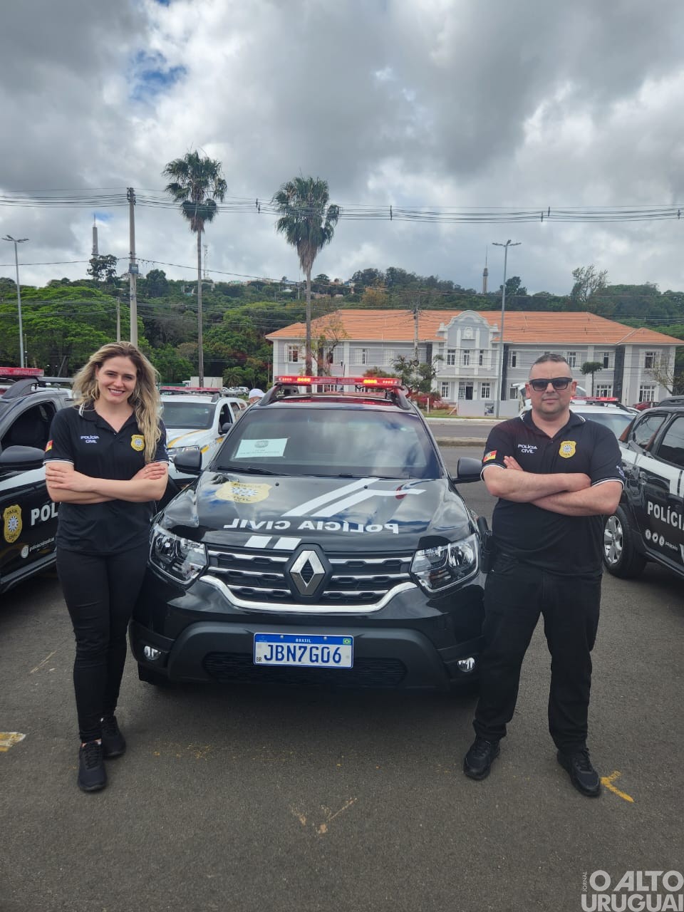 14ª Delegacia de Polícia Regional recebe viaturas