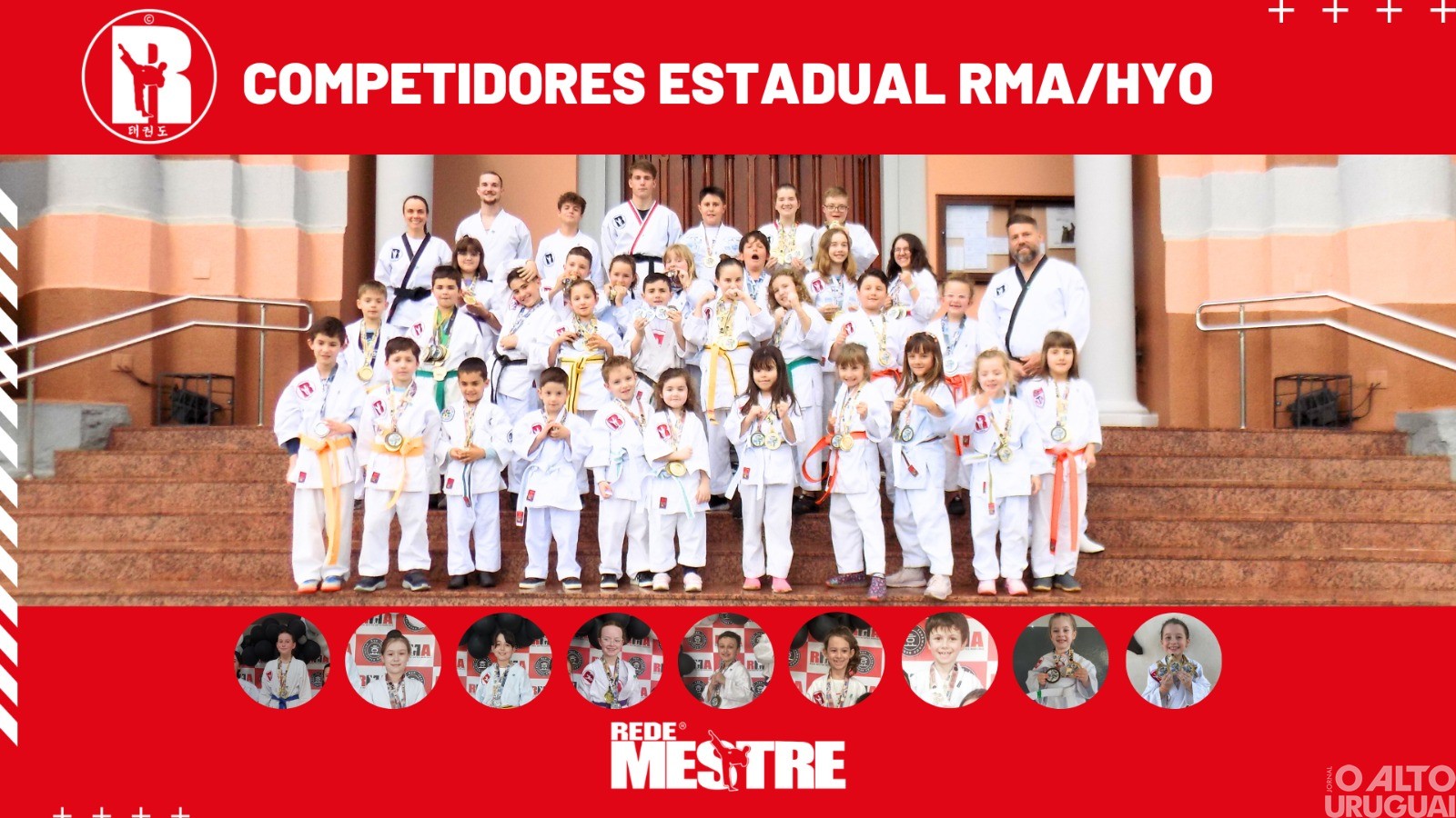 Rede Mestre participa de Torneio Estadual de Taekwondo