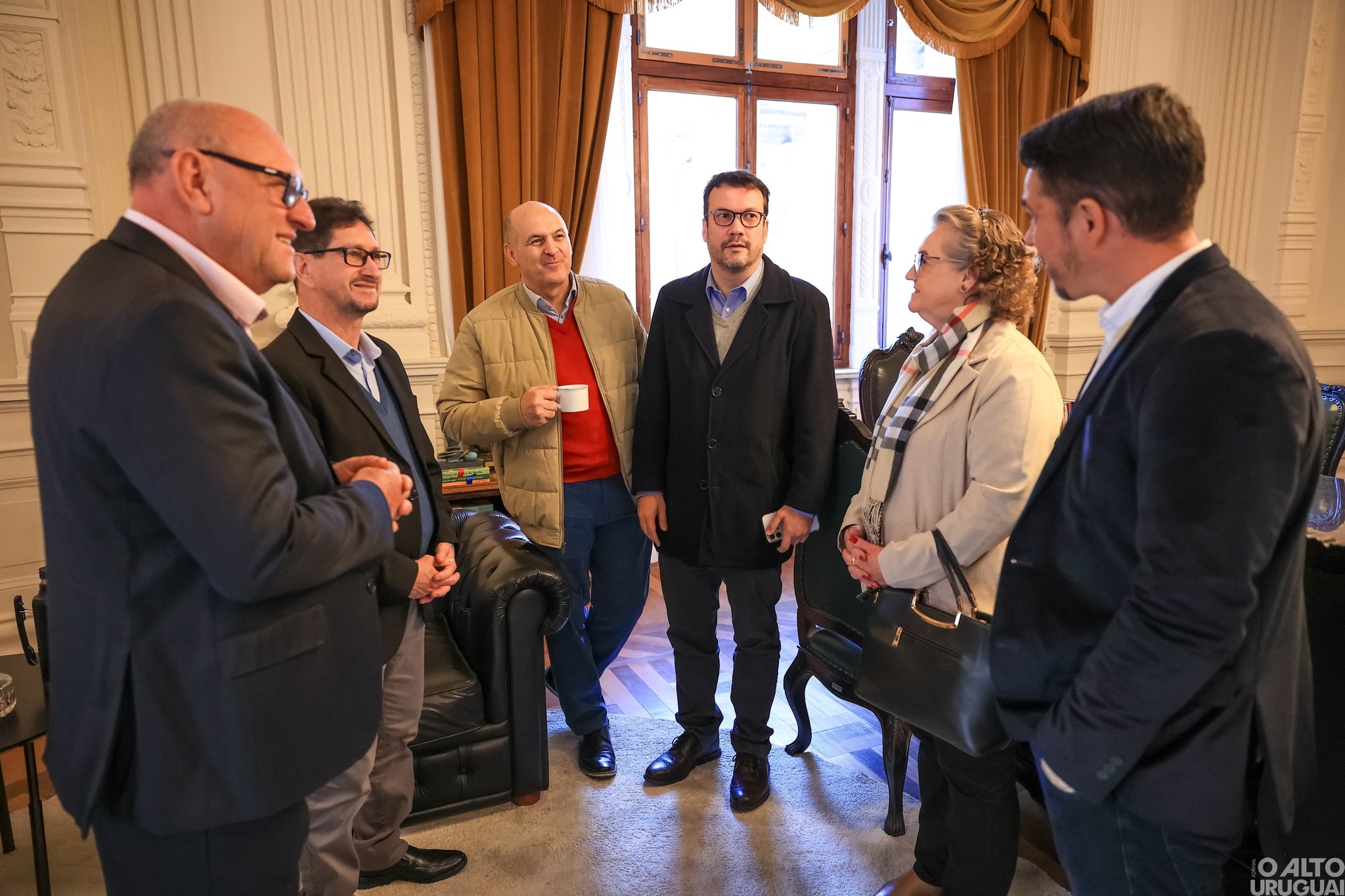 Prefeito e vice-prefeita de Rodeio Bonito mantêm audiências em Porto Alegre
