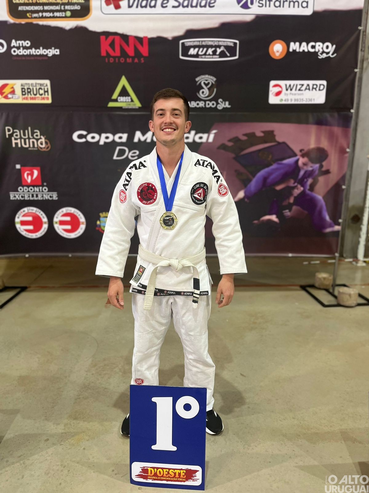 Equipe A conquista segundo lugar na Copa Mondai de Jiu-jitsu