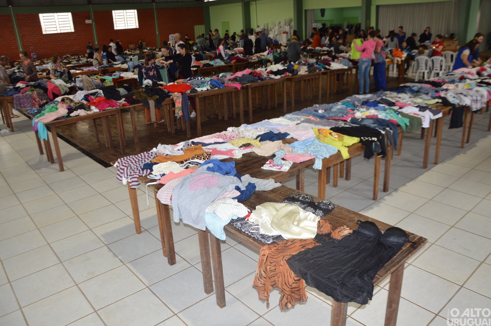 Mais uma edição do Varal da Solidariedade é realizada em FW