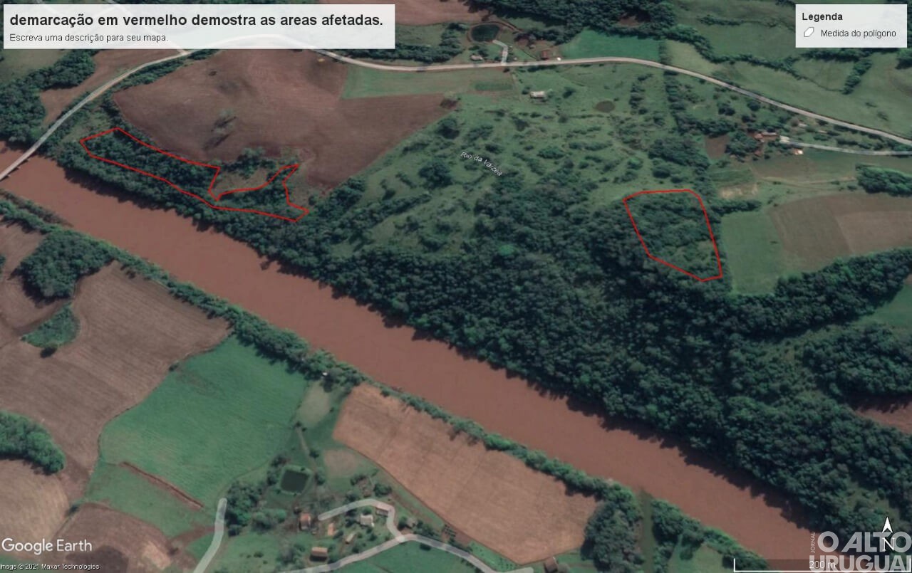 Crime ambiental é registrado no interior de Iraí