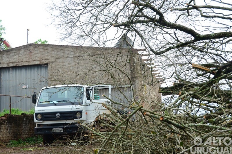 Vendaval em Pinheirinho do Vale: “Foi um filme de terror o que nós presenciamos”