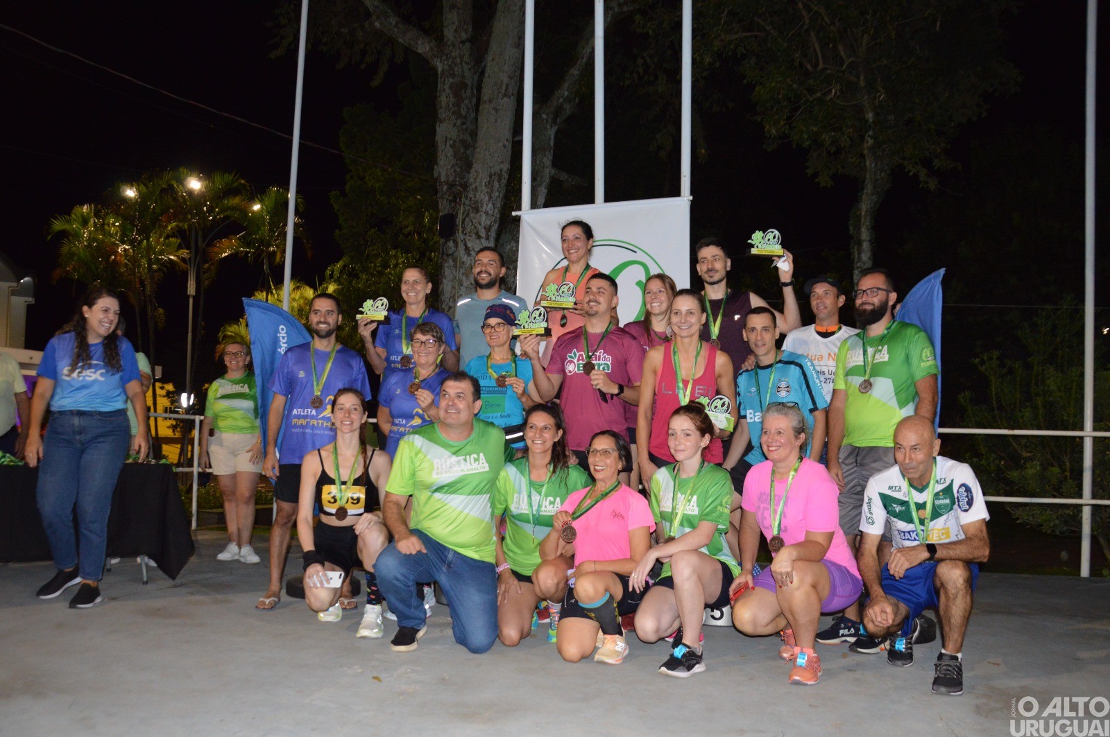 Rústica de aniversário de Planalto reúne 170 atletas