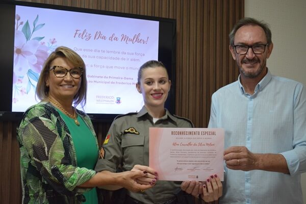 Prefeitura de Frederico Westphalen - Homenagem às mulheres