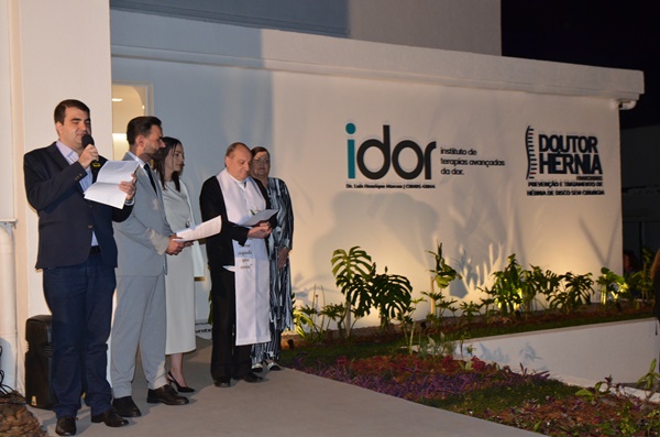 Inauguração da Clínica Idor- Instituto de terapias avançadas da dor em FW
