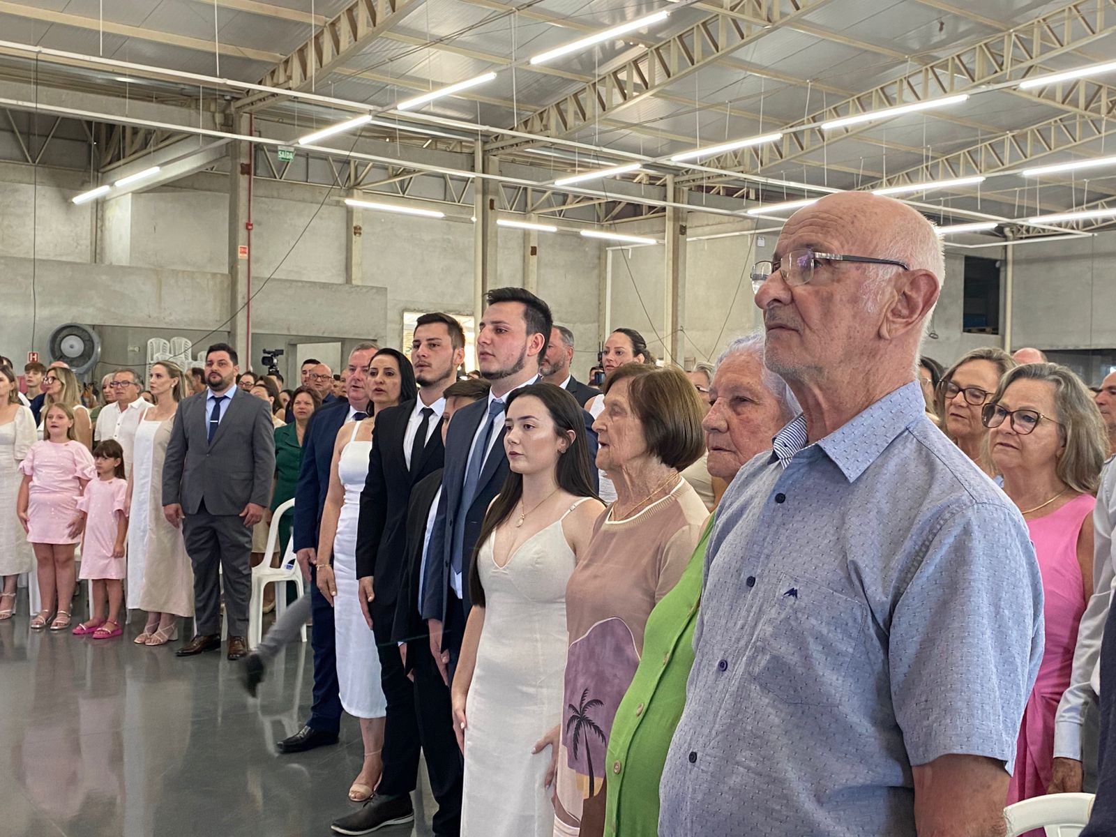 Posse dos eleitos do município de Palmitinho