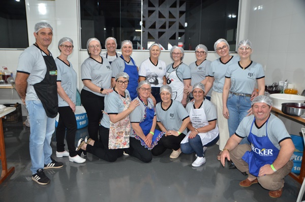 Jantar do CLJ em Palmitinho