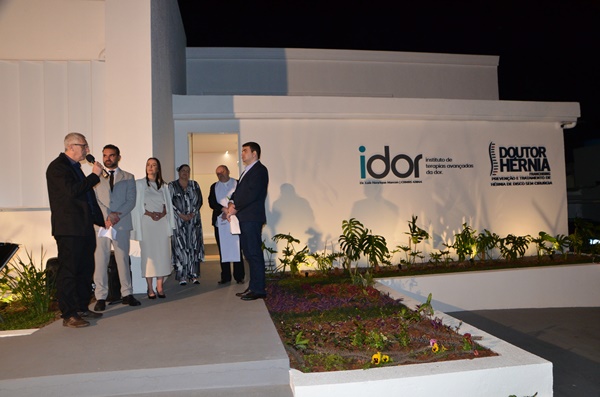 Inauguração da Clínica Idor- Instituto de terapias avançadas da dor em FW