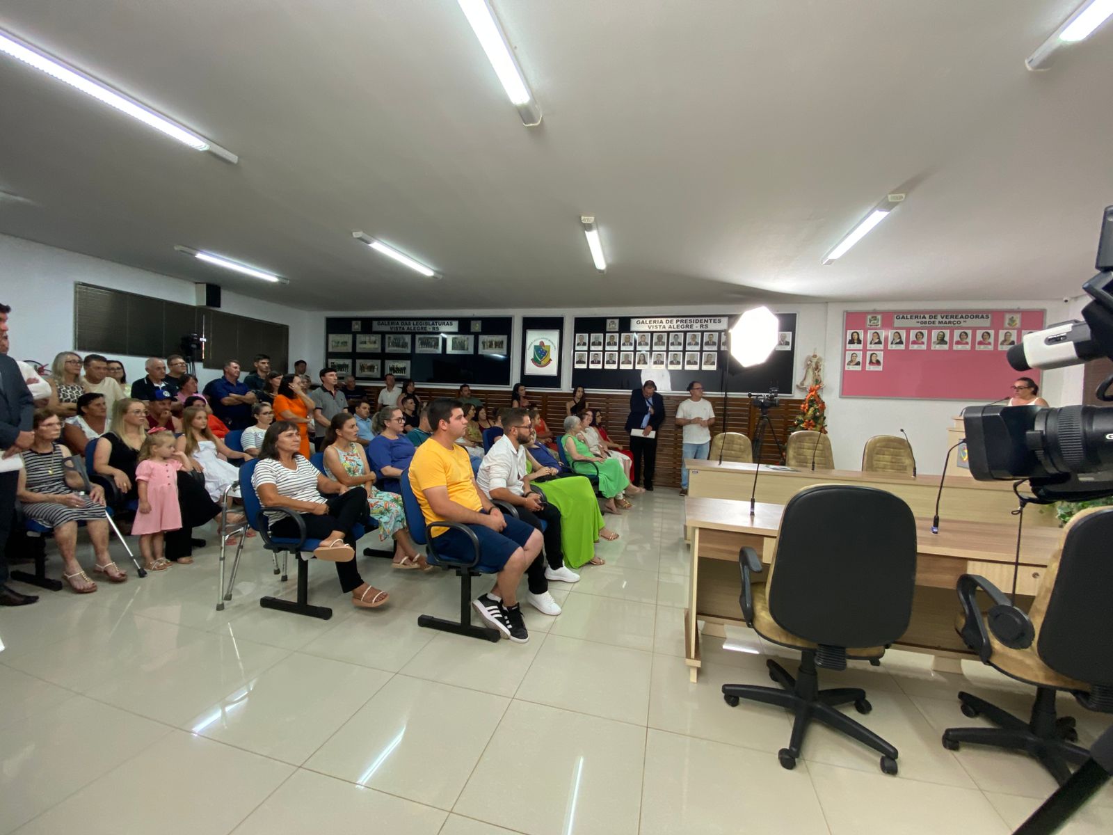 Posse dos eleitos do município de Vista Alegre