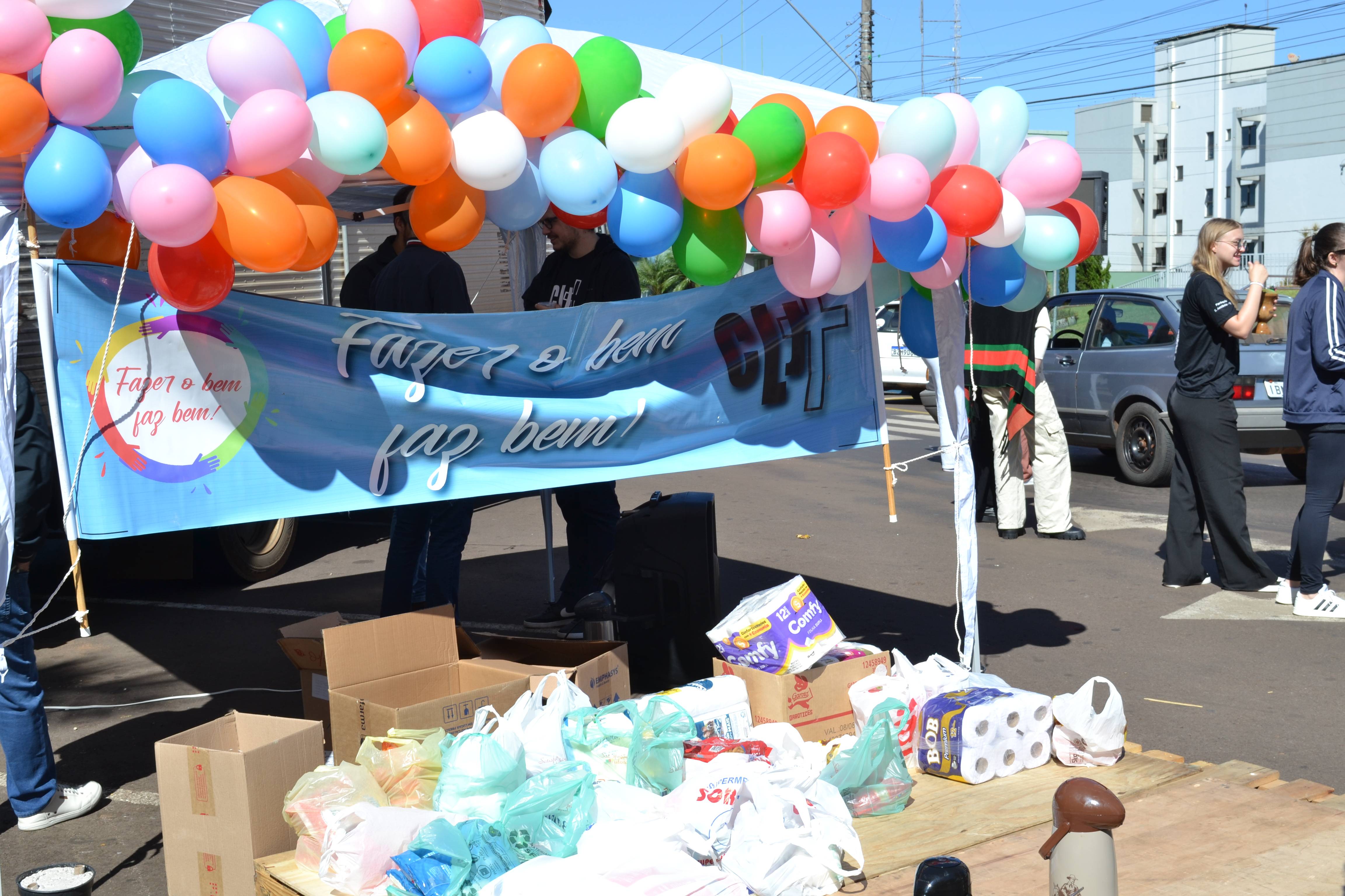 Campanha "Fazer o Bem faz Bem" - Curso de Lideranças Juvenil (CLJ)